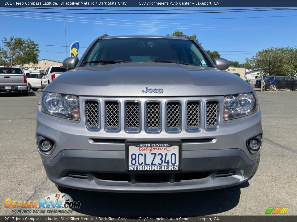 2017 Jeep Compass Latitude Billet Silver Metallic / Dark Slate Gray Photo #2