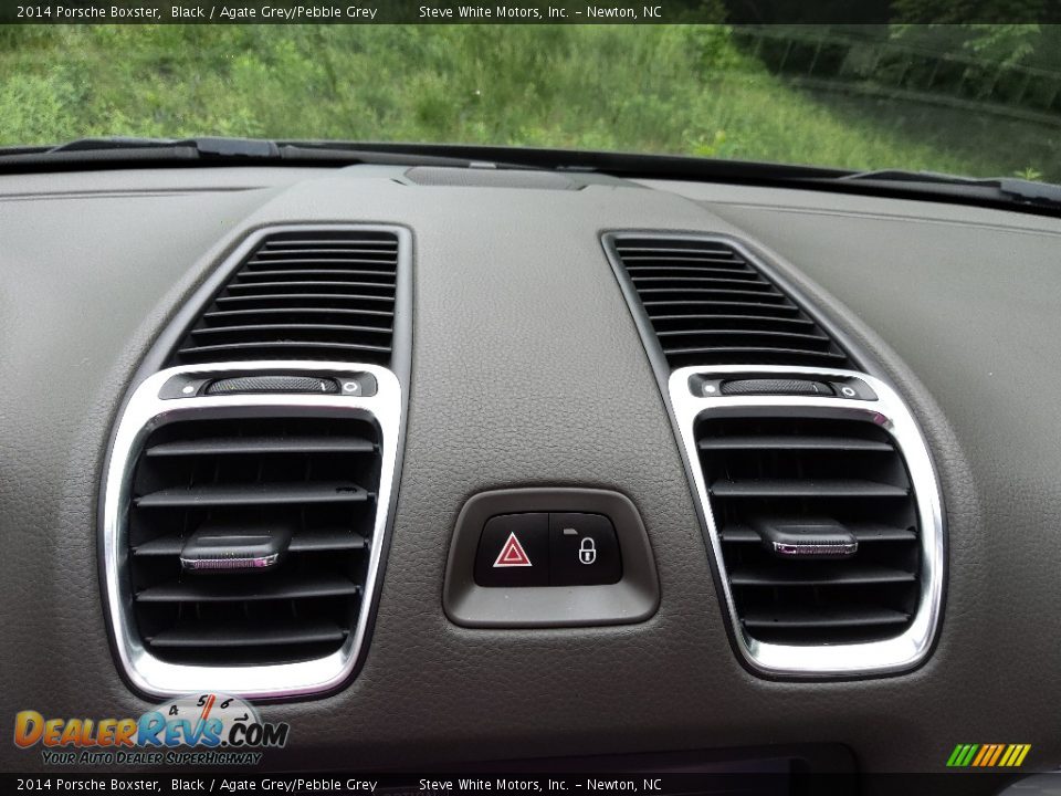 2014 Porsche Boxster Black / Agate Grey/Pebble Grey Photo #27