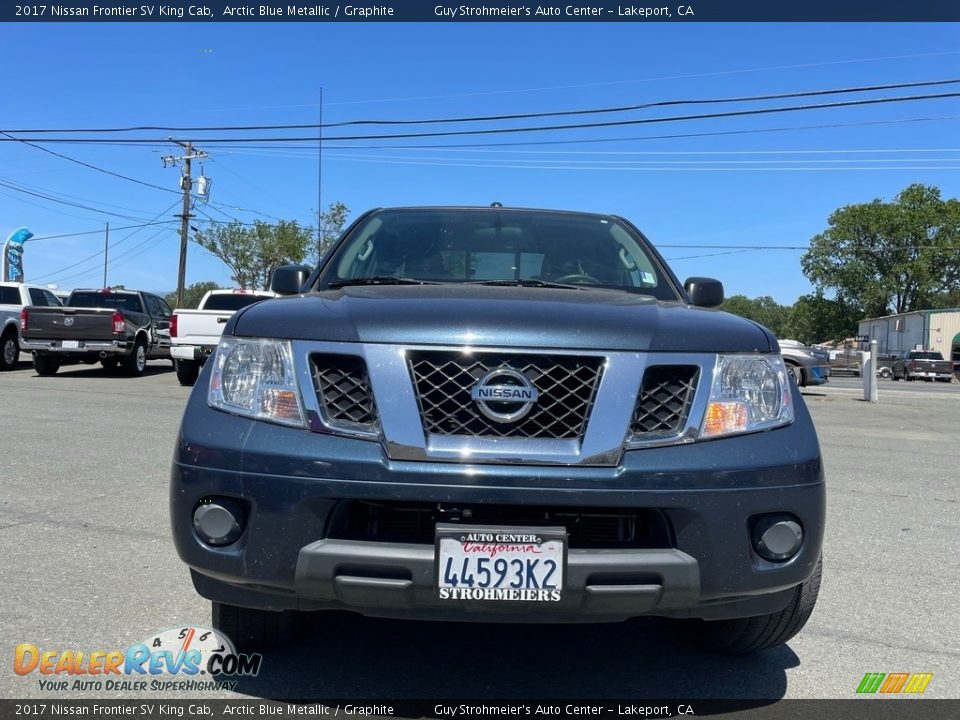 2017 Nissan Frontier SV King Cab Arctic Blue Metallic / Graphite Photo #2