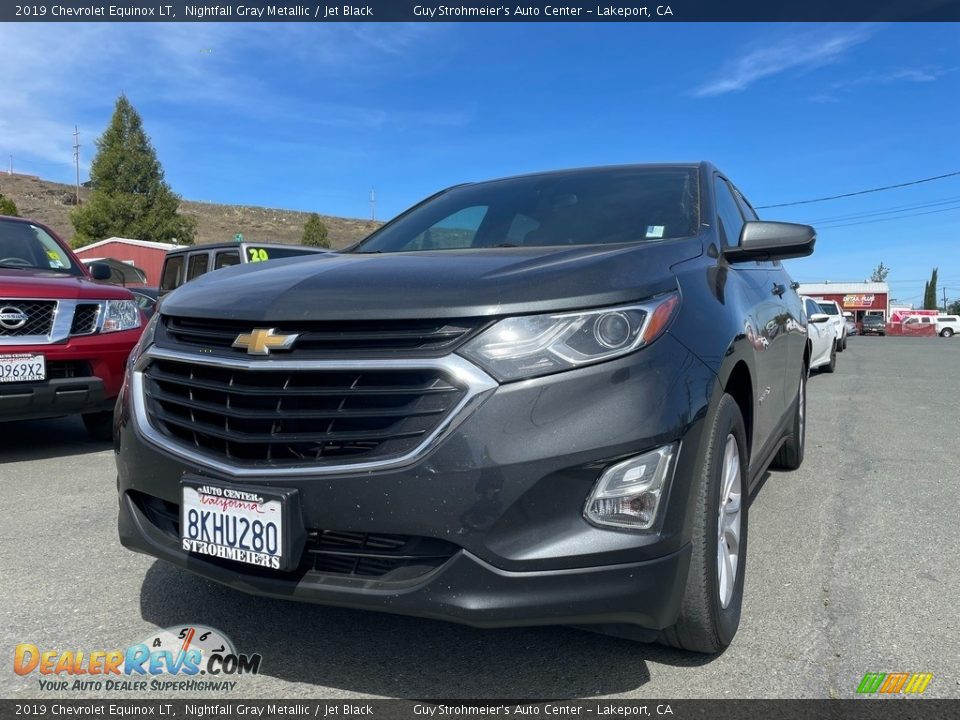 2019 Chevrolet Equinox LT Nightfall Gray Metallic / Jet Black Photo #3