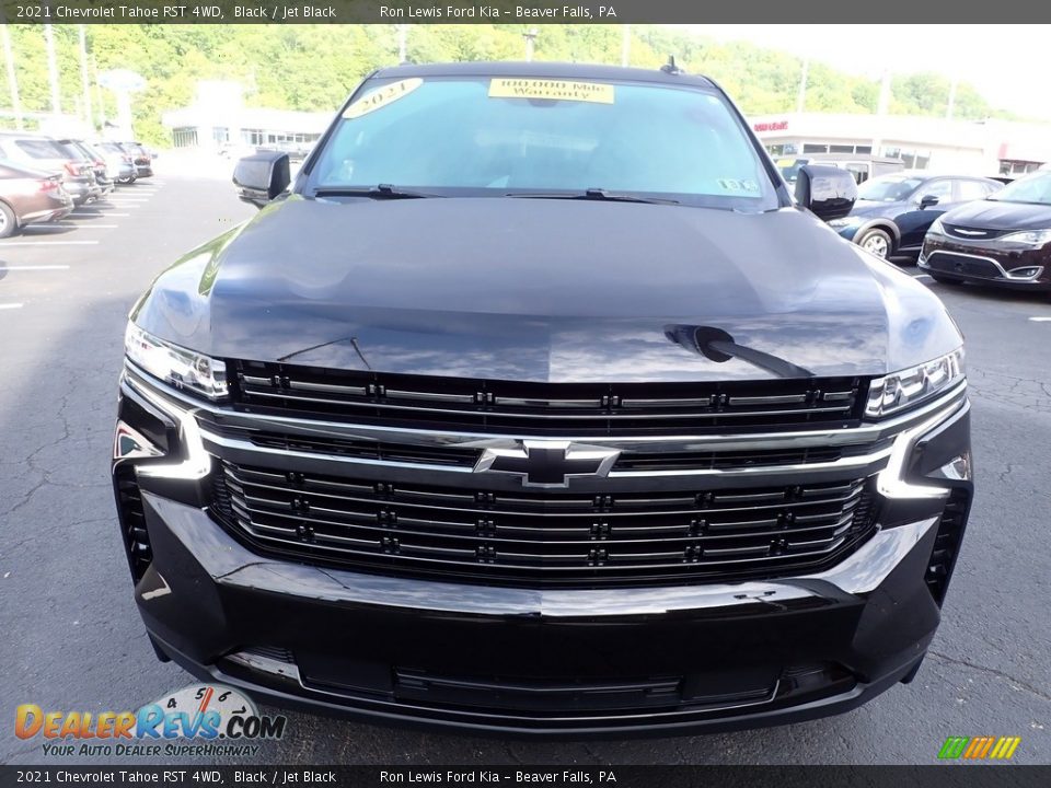 2021 Chevrolet Tahoe RST 4WD Black / Jet Black Photo #3
