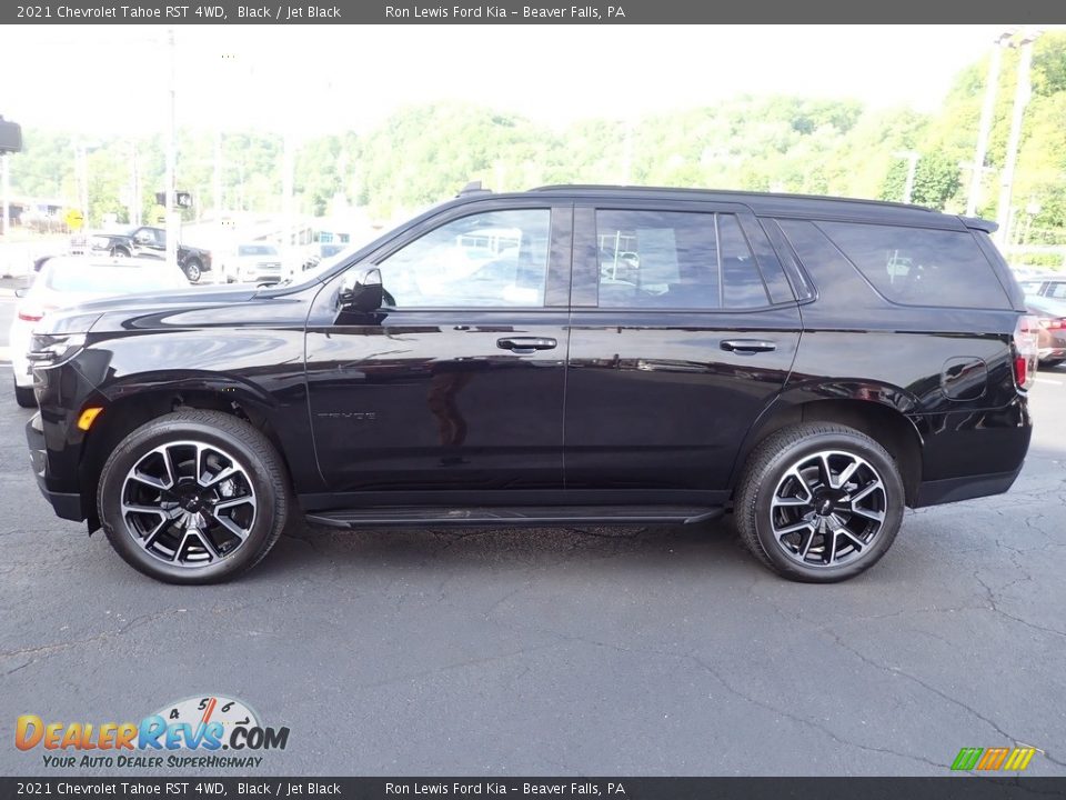Black 2021 Chevrolet Tahoe RST 4WD Photo #5