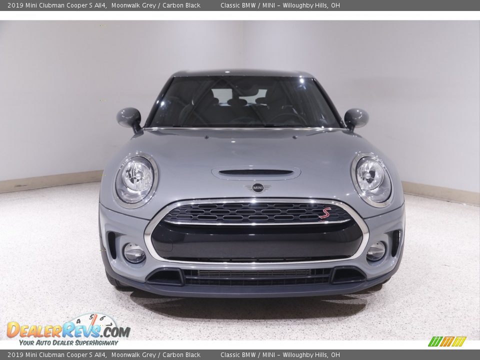 2019 Mini Clubman Cooper S All4 Moonwalk Grey / Carbon Black Photo #2