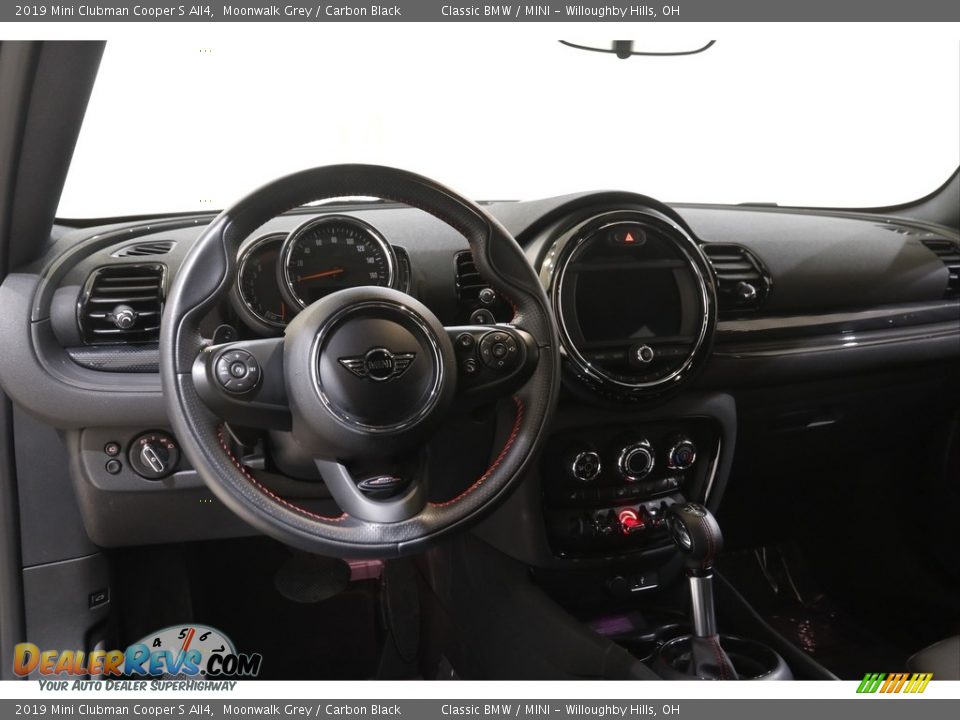 2019 Mini Clubman Cooper S All4 Moonwalk Grey / Carbon Black Photo #6