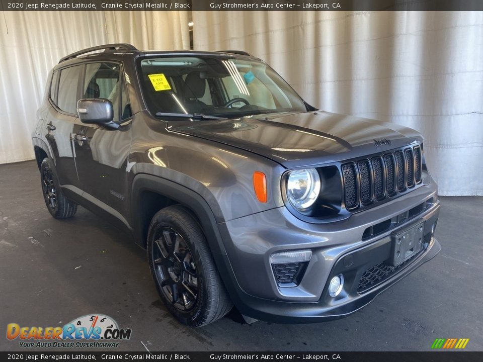 2020 Jeep Renegade Latitude Granite Crystal Metallic / Black Photo #1