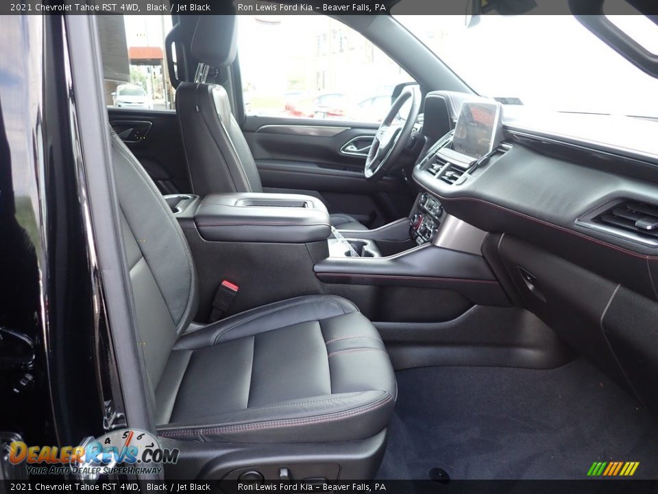 2021 Chevrolet Tahoe RST 4WD Black / Jet Black Photo #12