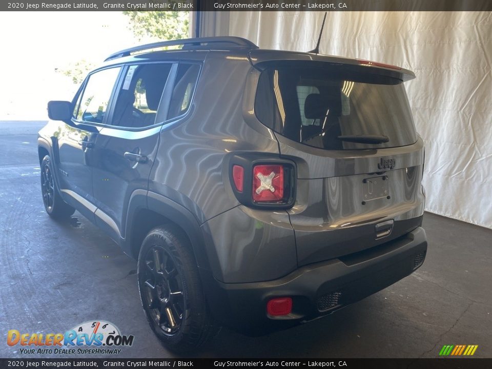 2020 Jeep Renegade Latitude Granite Crystal Metallic / Black Photo #4