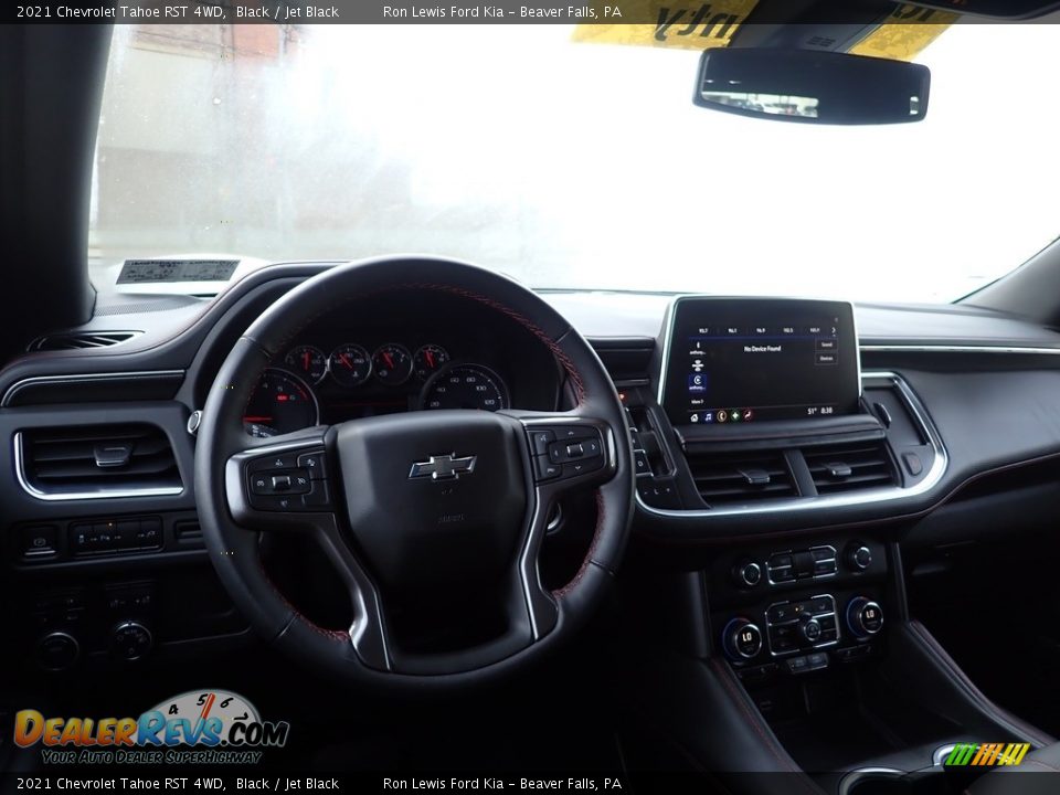 2021 Chevrolet Tahoe RST 4WD Black / Jet Black Photo #15