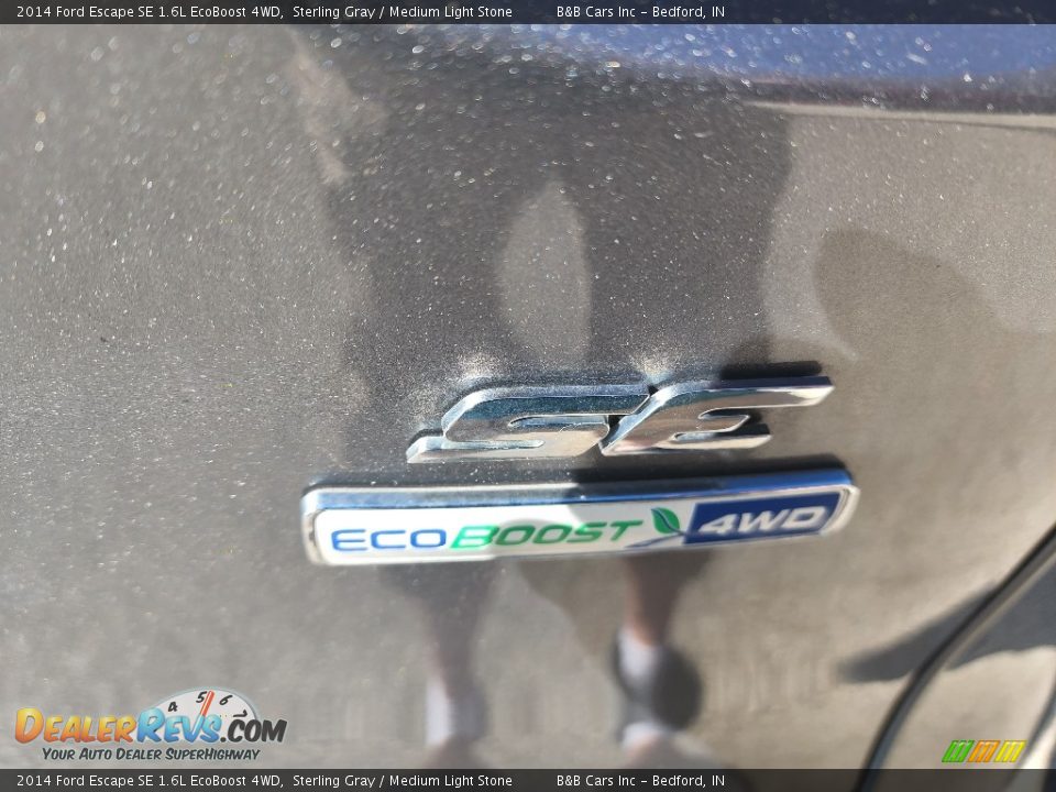 2014 Ford Escape SE 1.6L EcoBoost 4WD Sterling Gray / Medium Light Stone Photo #18