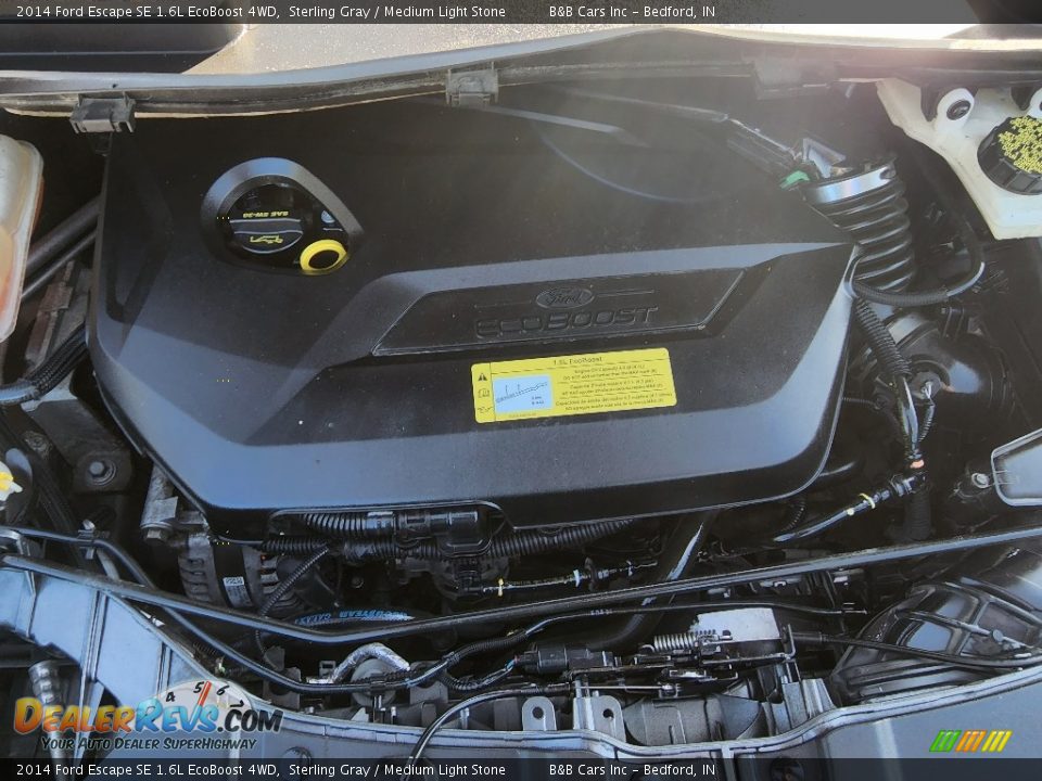 2014 Ford Escape SE 1.6L EcoBoost 4WD Sterling Gray / Medium Light Stone Photo #22