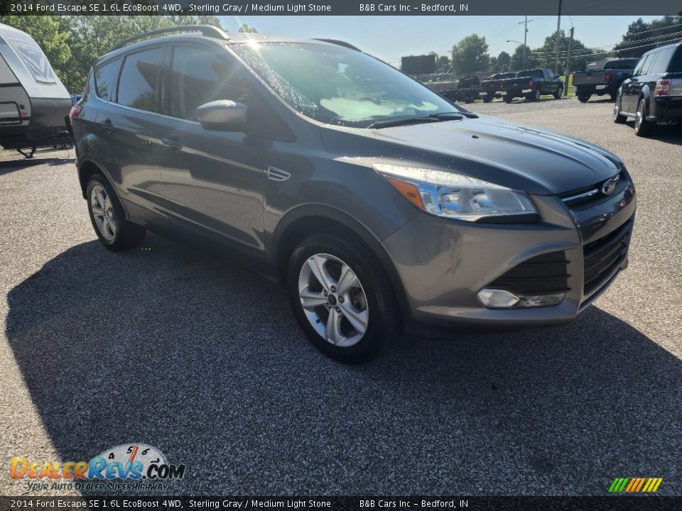 2014 Ford Escape SE 1.6L EcoBoost 4WD Sterling Gray / Medium Light Stone Photo #24