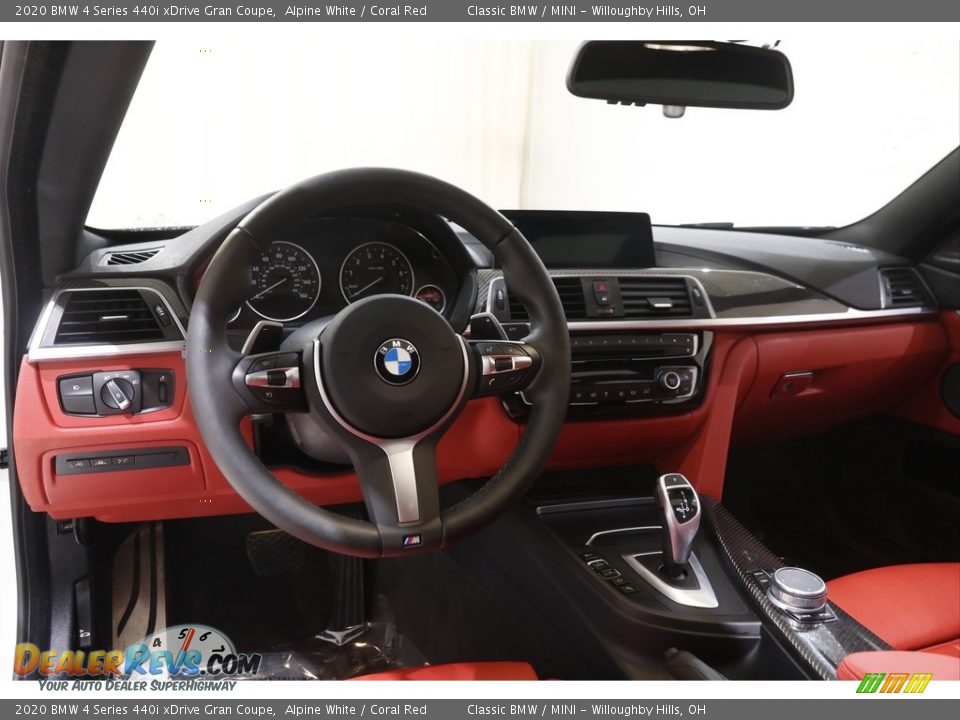 Dashboard of 2020 BMW 4 Series 440i xDrive Gran Coupe Photo #6
