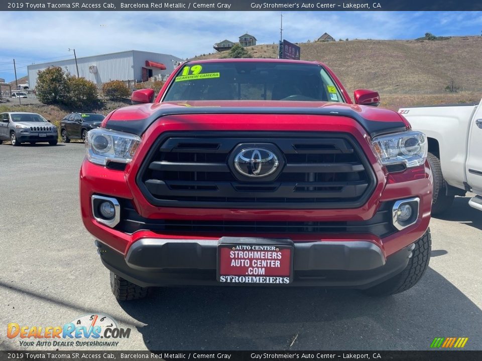 2019 Toyota Tacoma SR Access Cab Barcelona Red Metallic / Cement Gray Photo #2