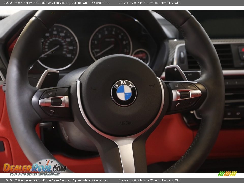 2020 BMW 4 Series 440i xDrive Gran Coupe Steering Wheel Photo #7