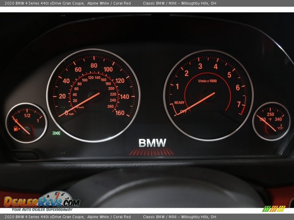 2020 BMW 4 Series 440i xDrive Gran Coupe Gauges Photo #8