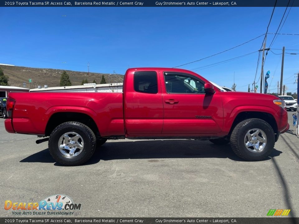 2019 Toyota Tacoma SR Access Cab Barcelona Red Metallic / Cement Gray Photo #4