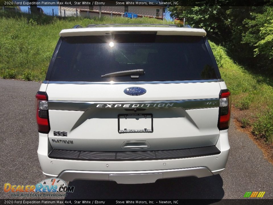 2020 Ford Expedition Platinum Max 4x4 Star White / Ebony Photo #8