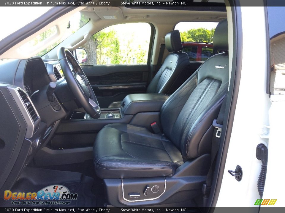 Front Seat of 2020 Ford Expedition Platinum Max 4x4 Photo #11