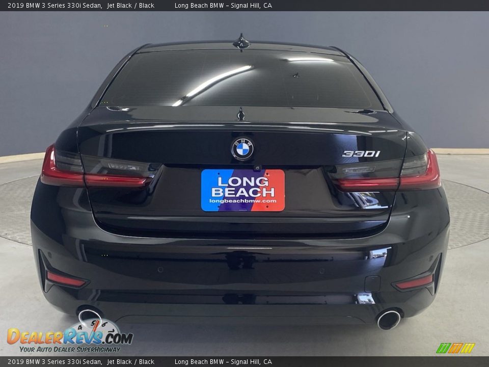 2019 BMW 3 Series 330i Sedan Jet Black / Black Photo #5