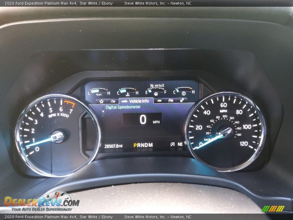 2020 Ford Expedition Platinum Max 4x4 Gauges Photo #25