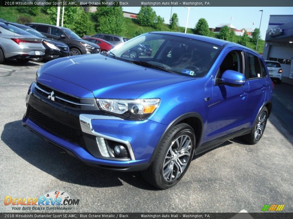 Blue Octane Metallic 2018 Mitsubishi Outlander Sport SE AWC Photo #5