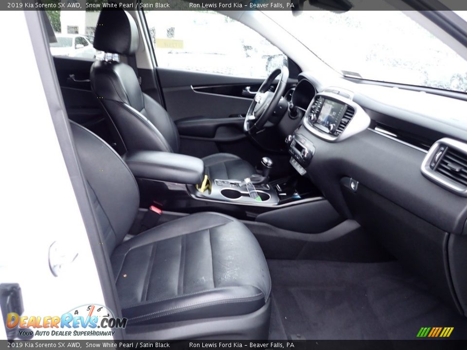 2019 Kia Sorento SX AWD Snow White Pearl / Satin Black Photo #10