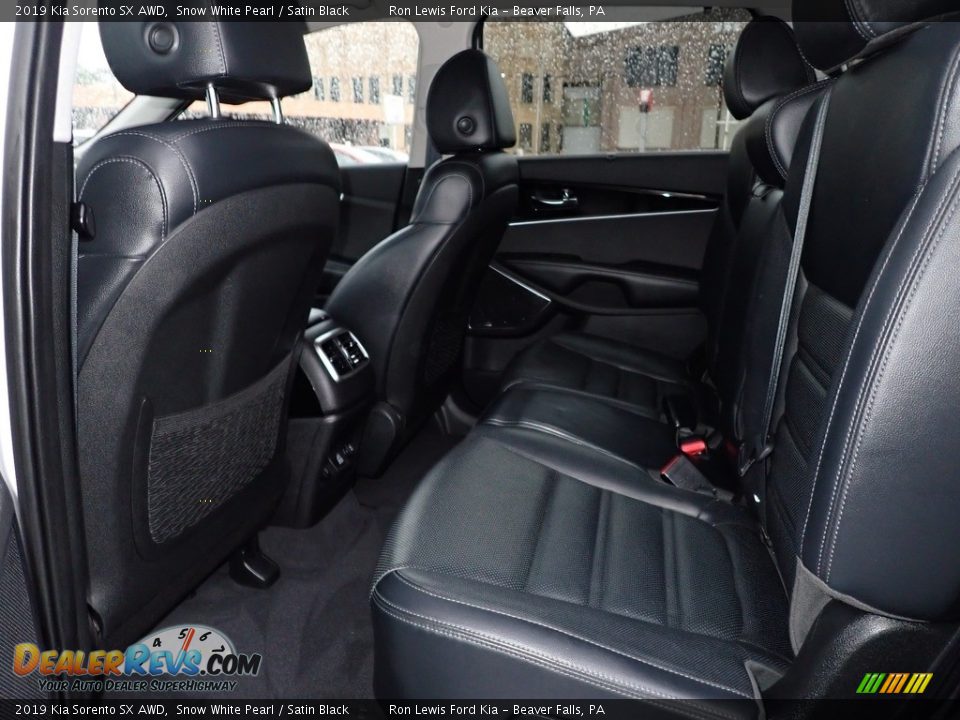 2019 Kia Sorento SX AWD Snow White Pearl / Satin Black Photo #12