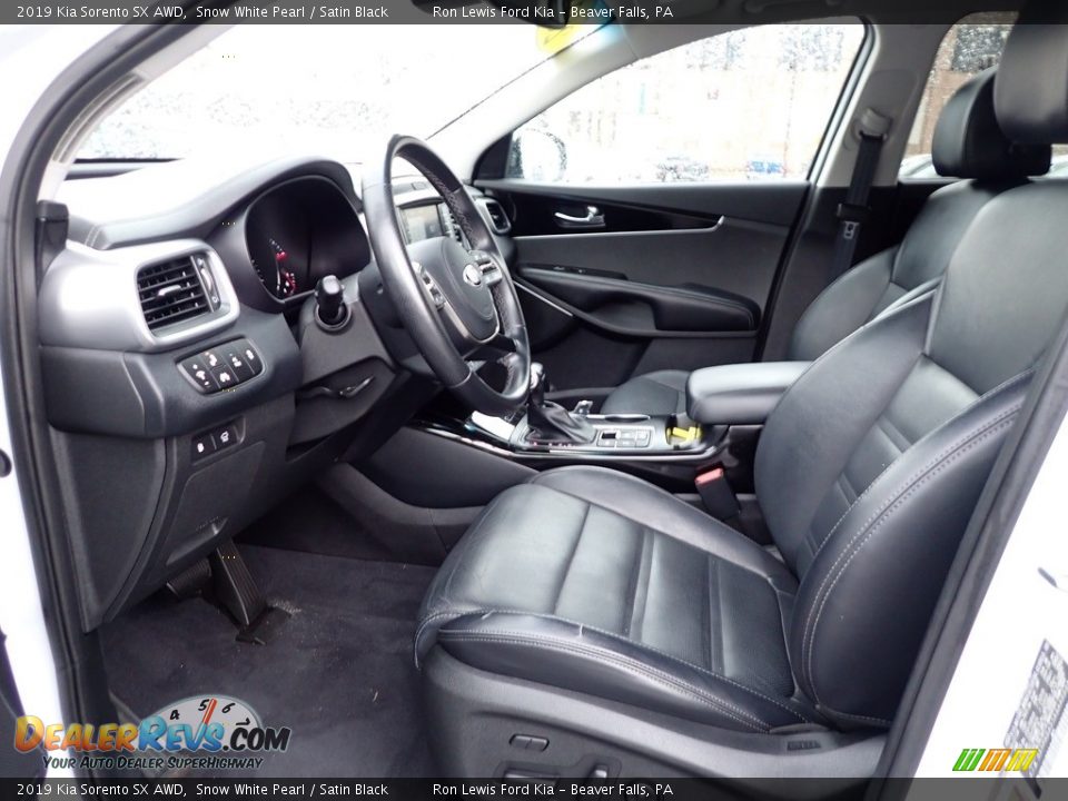 2019 Kia Sorento SX AWD Snow White Pearl / Satin Black Photo #14
