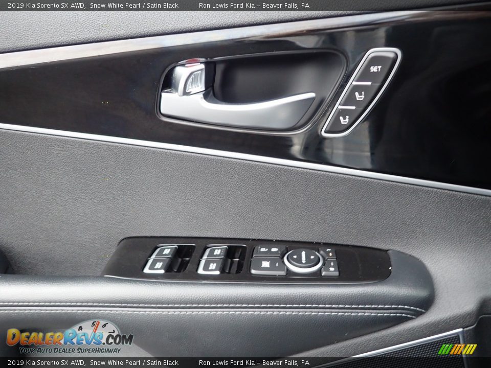 2019 Kia Sorento SX AWD Snow White Pearl / Satin Black Photo #19