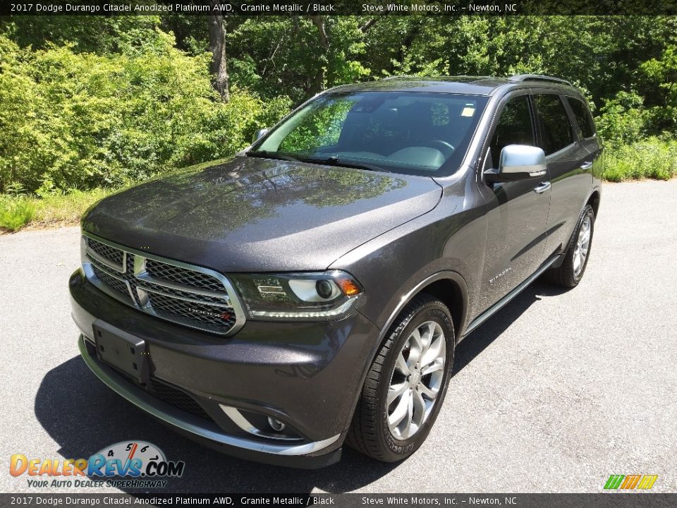 2017 Dodge Durango Citadel Anodized Platinum AWD Granite Metallic / Black Photo #3