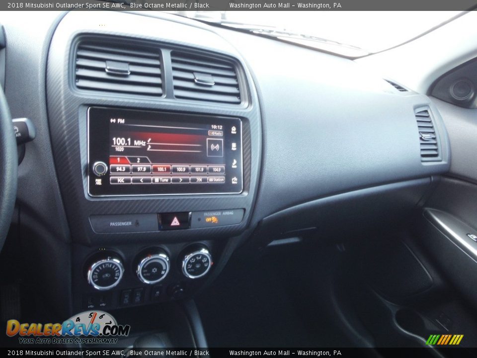 Dashboard of 2018 Mitsubishi Outlander Sport SE AWC Photo #21