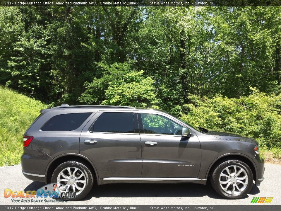 2017 Dodge Durango Citadel Anodized Platinum AWD Granite Metallic / Black Photo #6