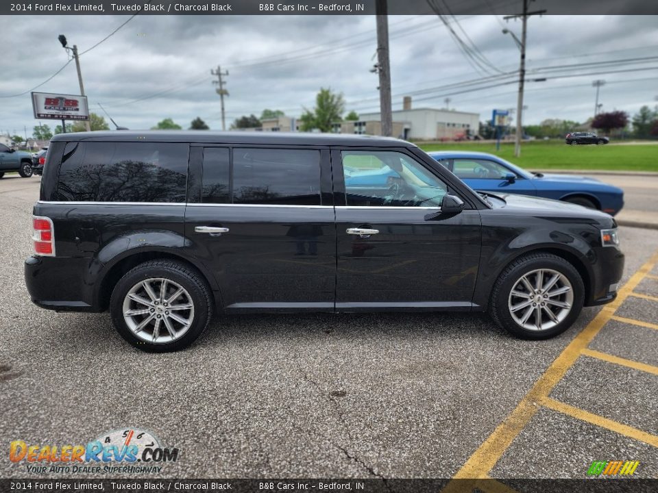 2014 Ford Flex Limited Tuxedo Black / Charcoal Black Photo #15