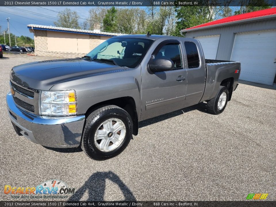 2013 Chevrolet Silverado 1500 LT Extended Cab 4x4 Graystone Metallic / Ebony Photo #1