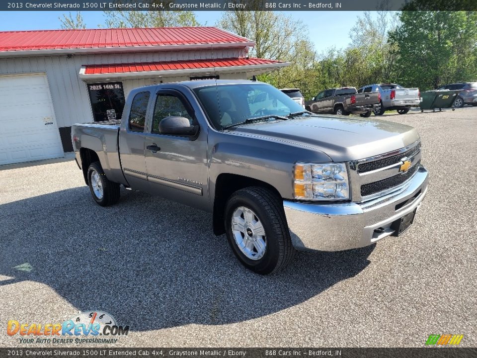 2013 Chevrolet Silverado 1500 LT Extended Cab 4x4 Graystone Metallic / Ebony Photo #3