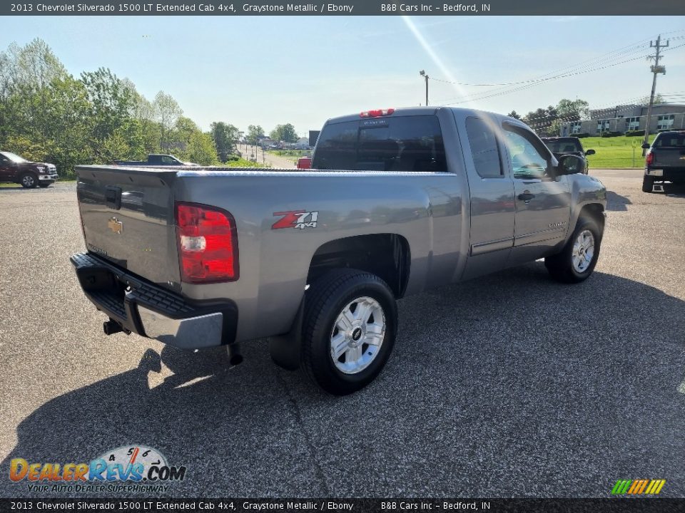 2013 Chevrolet Silverado 1500 LT Extended Cab 4x4 Graystone Metallic / Ebony Photo #5