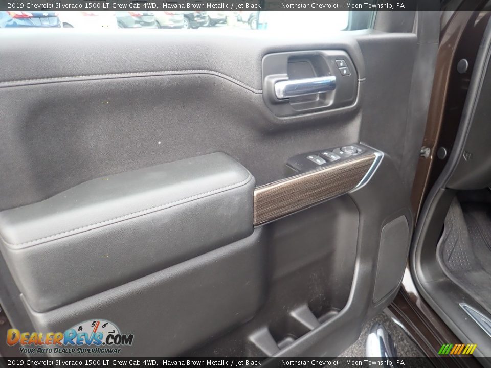 2019 Chevrolet Silverado 1500 LT Crew Cab 4WD Havana Brown Metallic / Jet Black Photo #23