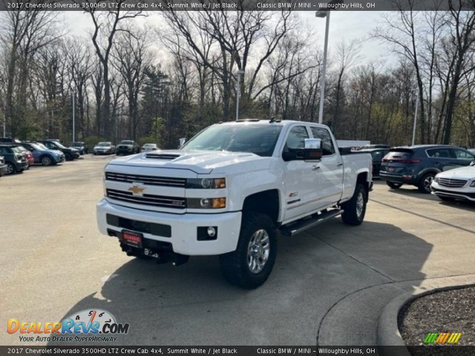 2017 Chevrolet Silverado 3500HD LTZ Crew Cab 4x4 Summit White / Jet Black Photo #1