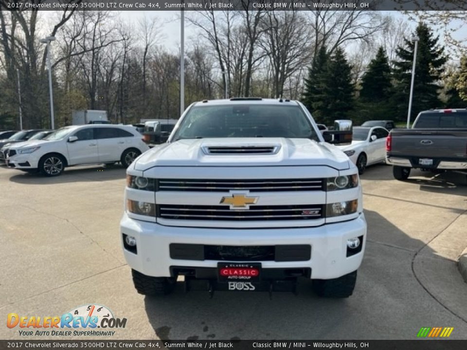 2017 Chevrolet Silverado 3500HD LTZ Crew Cab 4x4 Summit White / Jet Black Photo #2