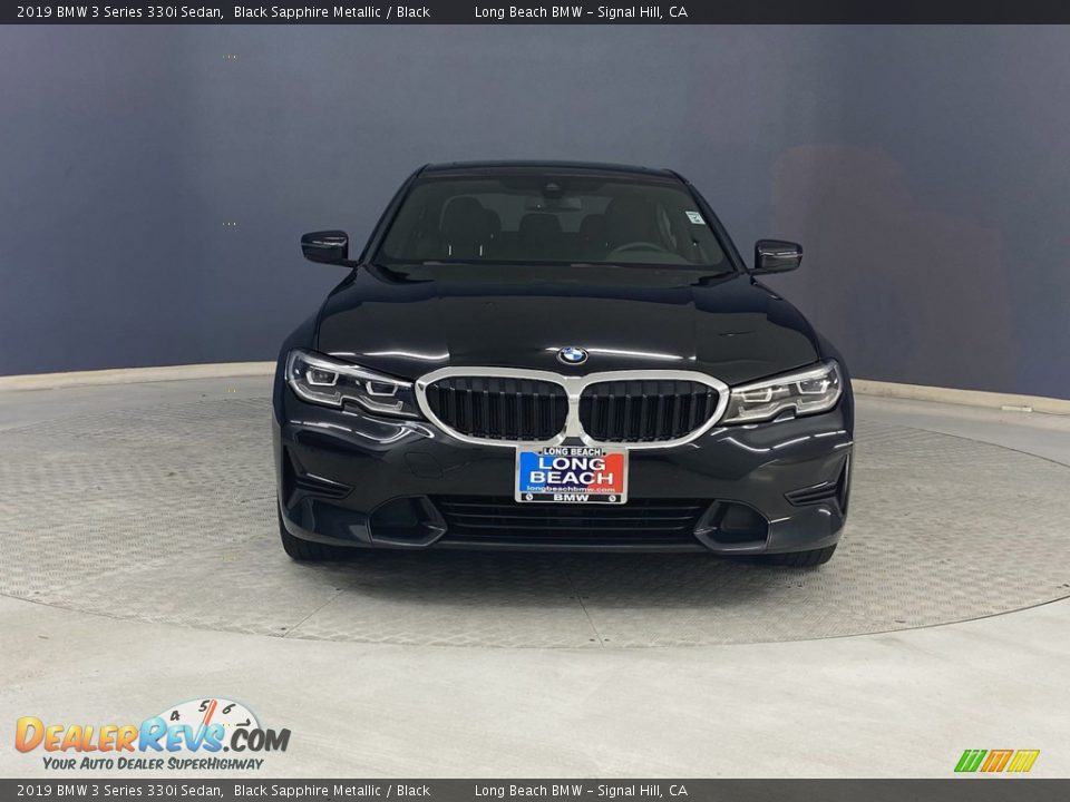 2019 BMW 3 Series 330i Sedan Black Sapphire Metallic / Black Photo #2