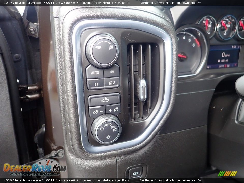 2019 Chevrolet Silverado 1500 LT Crew Cab 4WD Havana Brown Metallic / Jet Black Photo #25