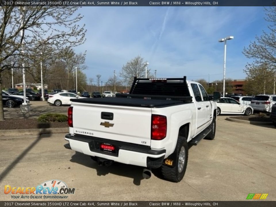 2017 Chevrolet Silverado 3500HD LTZ Crew Cab 4x4 Summit White / Jet Black Photo #4