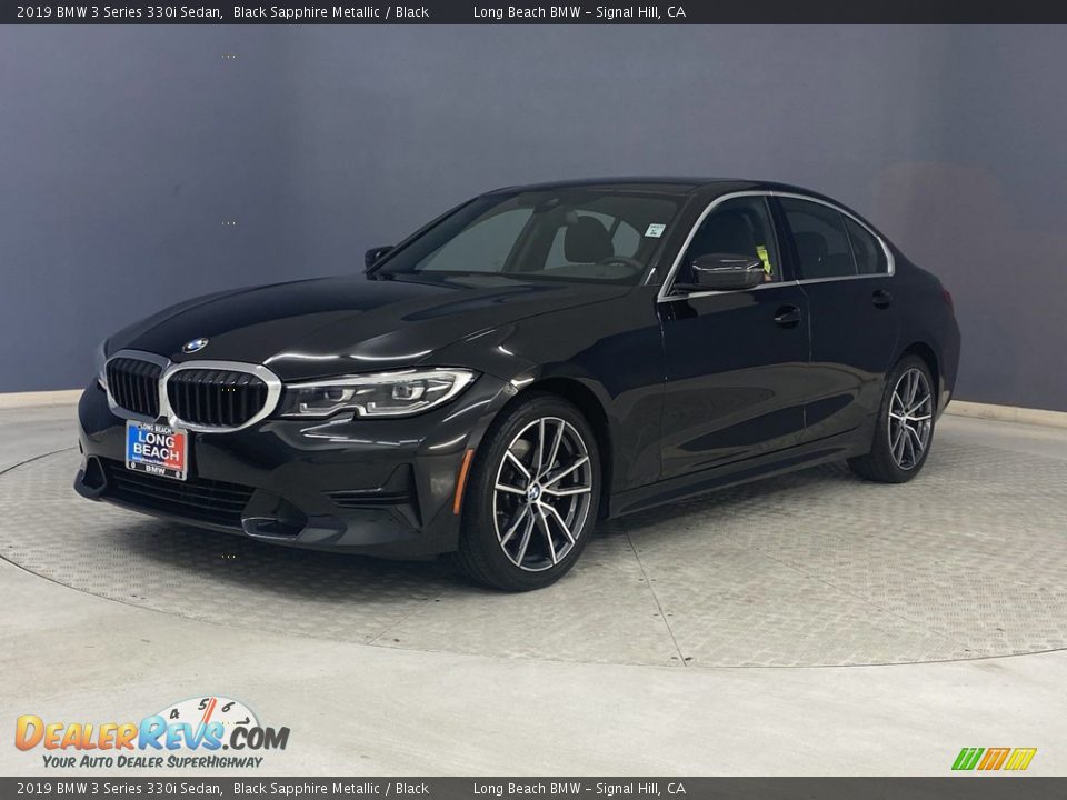 2019 BMW 3 Series 330i Sedan Black Sapphire Metallic / Black Photo #3