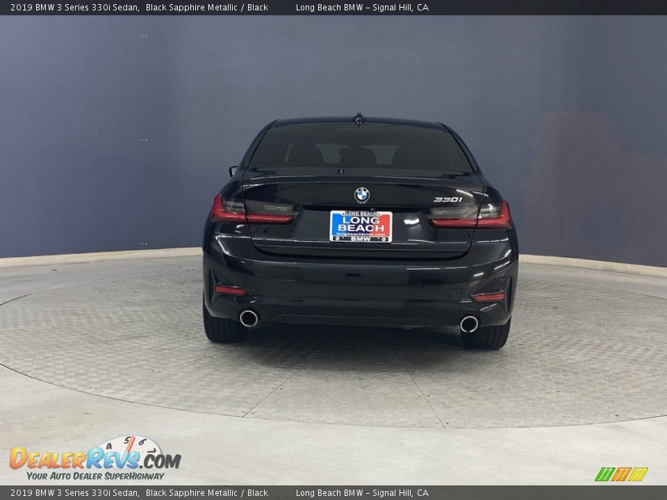 2019 BMW 3 Series 330i Sedan Black Sapphire Metallic / Black Photo #4