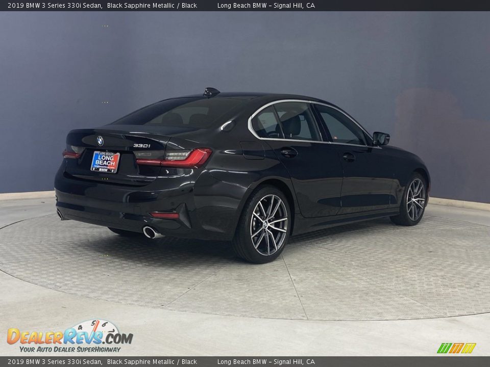 2019 BMW 3 Series 330i Sedan Black Sapphire Metallic / Black Photo #5