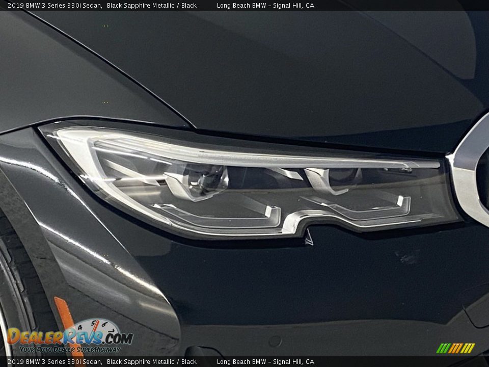 2019 BMW 3 Series 330i Sedan Black Sapphire Metallic / Black Photo #6