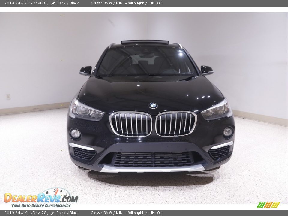 2019 BMW X1 xDrive28i Jet Black / Black Photo #2