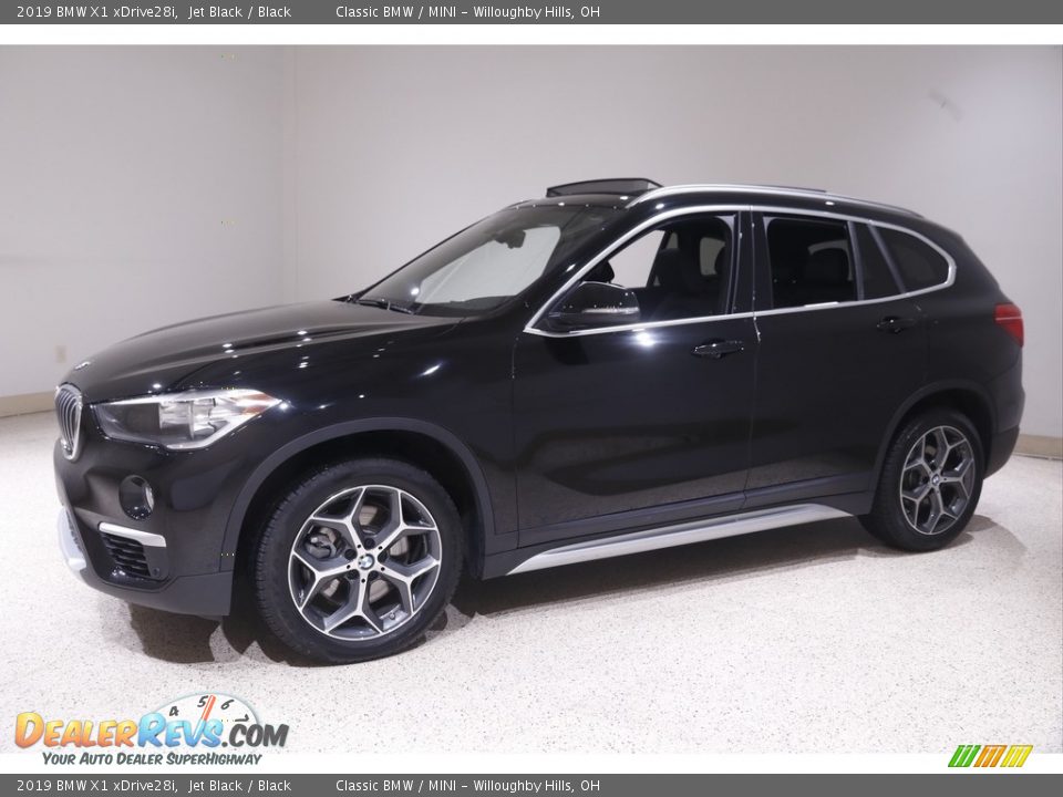 2019 BMW X1 xDrive28i Jet Black / Black Photo #3