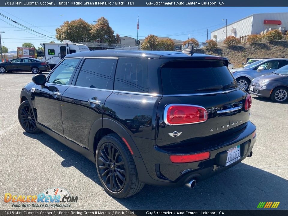 2018 Mini Clubman Cooper S British Racing Green II Metallic / Black Pearl Photo #5