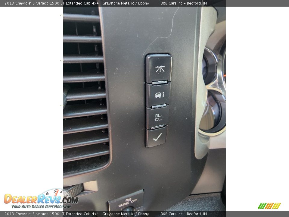 2013 Chevrolet Silverado 1500 LT Extended Cab 4x4 Graystone Metallic / Ebony Photo #18